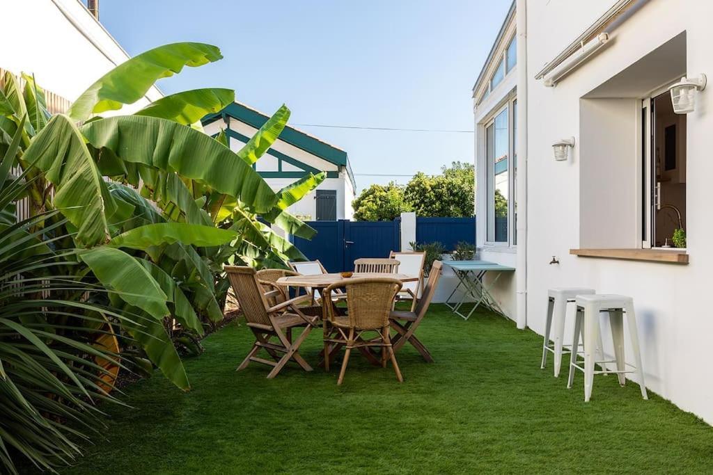 ביאריץ Beautiful Beach House In Front Of The Ocean מראה חיצוני תמונה