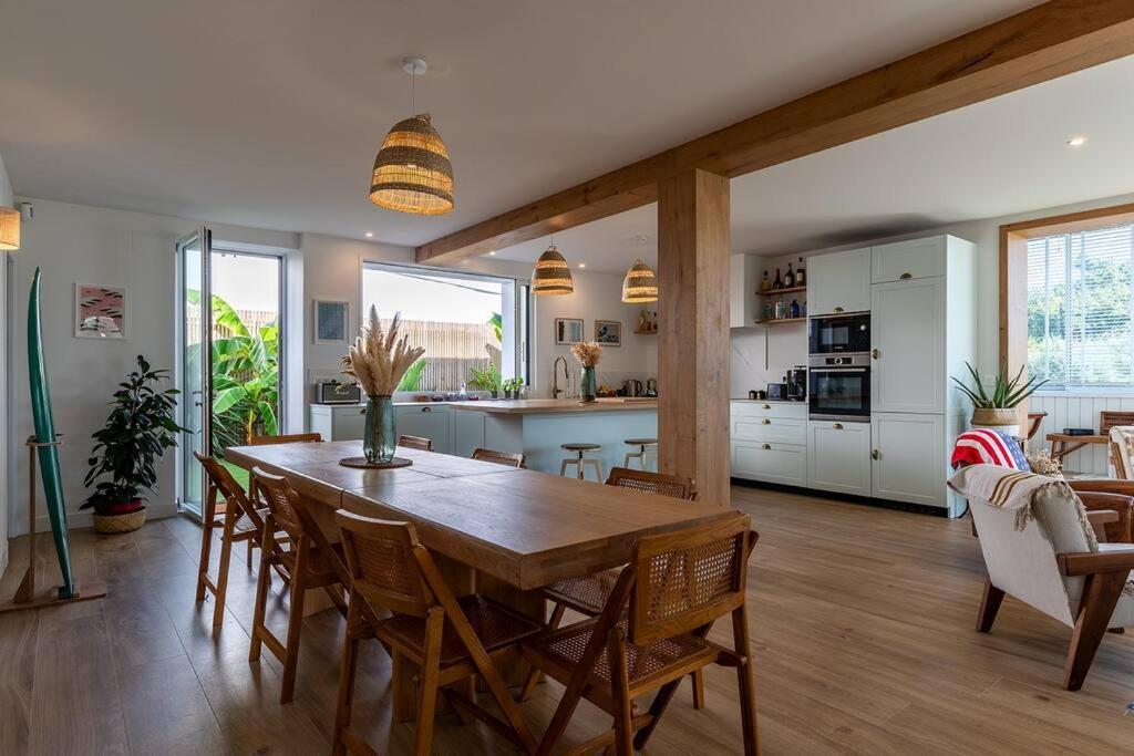 ביאריץ Beautiful Beach House In Front Of The Ocean מראה חיצוני תמונה