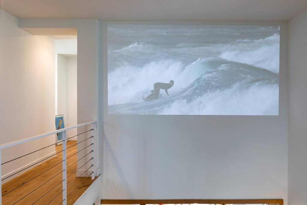 ביאריץ Beautiful Beach House In Front Of The Ocean מראה חיצוני תמונה