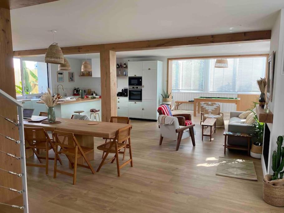 ביאריץ Beautiful Beach House In Front Of The Ocean מראה חיצוני תמונה