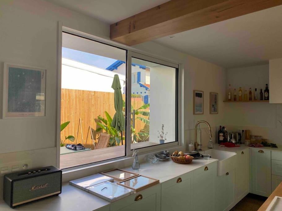 ביאריץ Beautiful Beach House In Front Of The Ocean מראה חיצוני תמונה
